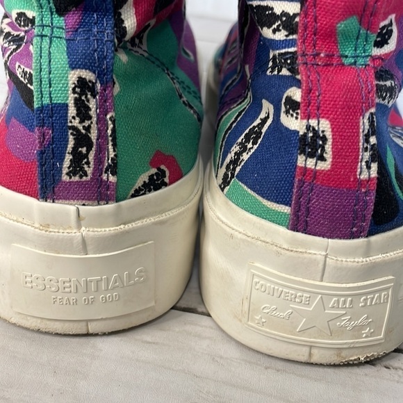 Fear of God x Converse Essentials Skid Grip Hi Unisex Sneakers - Picture 11 of 14